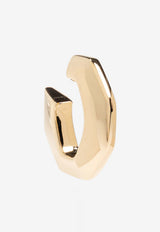 Givenchy Chain Hoop Earrings Gold BF113 6F003-710