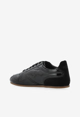 Moschino Patent Leather Sports Sneakers Black MA15021G0N MB2-00A