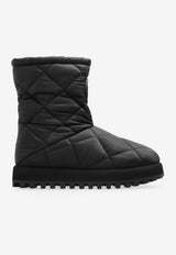 Dolce & Gabbana City Quilted Snow Boots Black CT1096 AQ075-80999