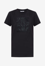 Max Mara Bravo Monogram T-shirt Black BRAVO 2521946032-008
