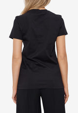 Max Mara Bravo Monogram T-shirt Black BRAVO 2521946032-008