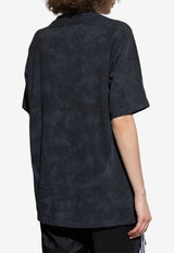 Adidas Originals Adilenium Rhinestone Washed T-shirt Black KF3113 0-BLACK