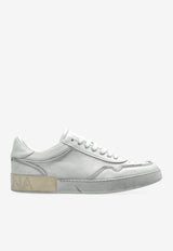Dolce & Gabbana Portofino Calfskin Vintage Sneakers White CS2378 AW467-80001