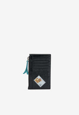 Mail Stamp Cash Leather Wallet
