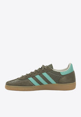 Handball Spezial Croc-Embossed Leather Sneakers