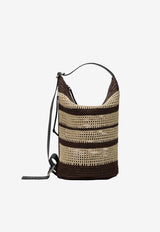 Loewe Raffia Loop Bucket Bag Multicolor BB22LBMX04NF/S_LOEW-9587