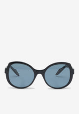 PINKO Oversized Round-Frame Sunglasses Blue 106772A2NNZI2_0fb6ad23-5869-4864-ad01-448312c67866