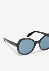 PINKO Oversized Round-Frame Sunglasses Blue 106772A2NNZI2_0fb6ad23-5869-4864-ad01-448312c67866