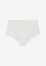 Miu Miu Lace-Trimmed Panties White SP9483OOO1951/T_MIU-F0009