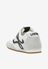 Loewe Ballet Runner 2.0 Nylon and Suede Sneakers White LBR2282X36NY/T_LOEW-2101