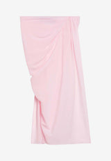 Jacquemus Asymmetric Pareo Skirt Pink SKW00084BW00565/S_JACQM-410