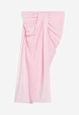 Jacquemus Asymmetric Pareo Skirt Pink SKW00084BW00565/S_JACQM-410