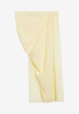 Jacquemus Asymmetric Pareo Skirt Yellow SKW00084BW00565/S_JACQM-210