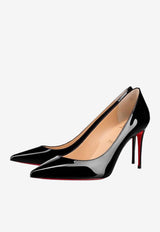 Christian Louboutin Kate 100 Patent Leather Pumps Black 3191416LE/T_LOUBO-BK01