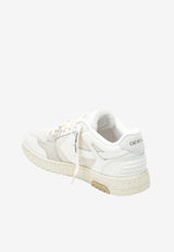 Off-White Out Of Office Suede and Mesh Sneakers White OMIA243C99LEA002/S_OFFW-010A