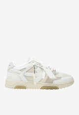 Off-White Out Of Office Suede and Mesh Sneakers White OMIA243C99LEA002/S_OFFW-010A