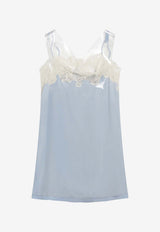 Maison Margiela Taped Mini Slip Dress Light Blue S29DA0010M35863/S_MARGI-488