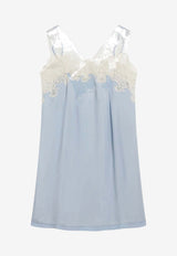 Maison Margiela Taped Mini Slip Dress Light Blue S29DA0010M35863/S_MARGI-488