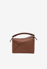 Loewe Mini Puzzle Edge Top Handle Bag Brown A510P88X49LE/T_LOEW-2530