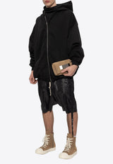 Rick Owens DRKSHDW Mountain Hun Hooded Sweatshirt Black DU01F4278RIGP_09