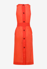 Belted Midi Dress