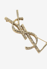 Cassandre Monogram Brooch