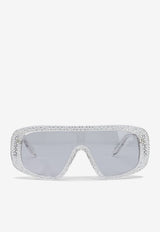 PINKO Embellished Aviator Sunglasses Gray 105316A2NUK41_a23680c1-9716-4b31-9d5d-101c36c41793