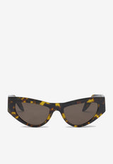 PINKO Cassiopea Cat-Eye Sunglasses Brown 105315A2NNM35_573f0efb-471b-40aa-92ea-e4ea9a8165e4