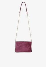 Envelope Suede Clutch