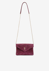 Envelope Suede Clutch