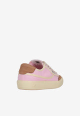 Autry Windscape Low-Top Canvas Sneakers Pink SCLWCQ_03