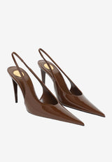 Guermantes 95 Pointed Slingback Pumps