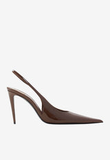 Guermantes 95 Pointed Slingback Pumps