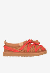 UGG Tasman Lace Suede Slippers Chestnut 1175054_CHE