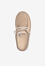 UGG Kids Girls Tasman Suede Slippers Sand 1175213K_SAN