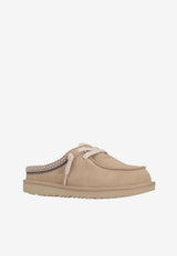 UGG Kids Girls Tasman Suede Slippers Sand 1175213K_SAN