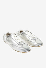 Lewis Low-Top Metallic Sneakers
