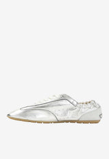 Lewis Low-Top Metallic Sneakers