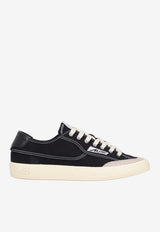 Autry Windscape Low-Top Canvas Sneakers Black SCLMCU_01