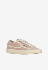 Autry Windscape Low-Top Canvas Sneakers Beige SCLWCQ_01