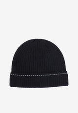Ribbed Knit Beanie