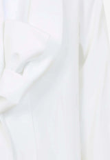 Bow-Detail Buttoned Shirt