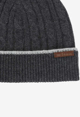 Ribbed Knit Beanie