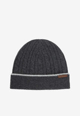Ribbed Knit Beanie