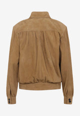 Oversized Leather Jacket