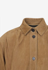 Oversized Leather Jacket