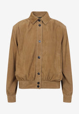 Oversized Leather Jacket