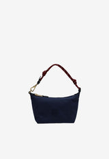 Miu Miu Gabardine Logo Pouch Bag Blue 5NE8412IA7/T_MIU-F04GM