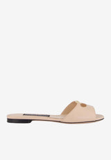 DG Leather Flat Slides