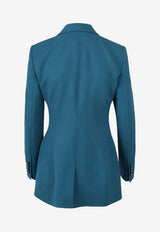 Single-Breasted Wool Jacket